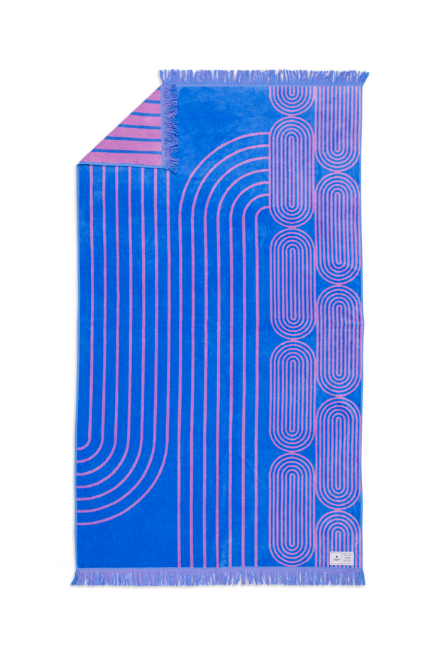 RUBY MINT Pembroke Luxury Beach Towel-The Shop Laguna Beach