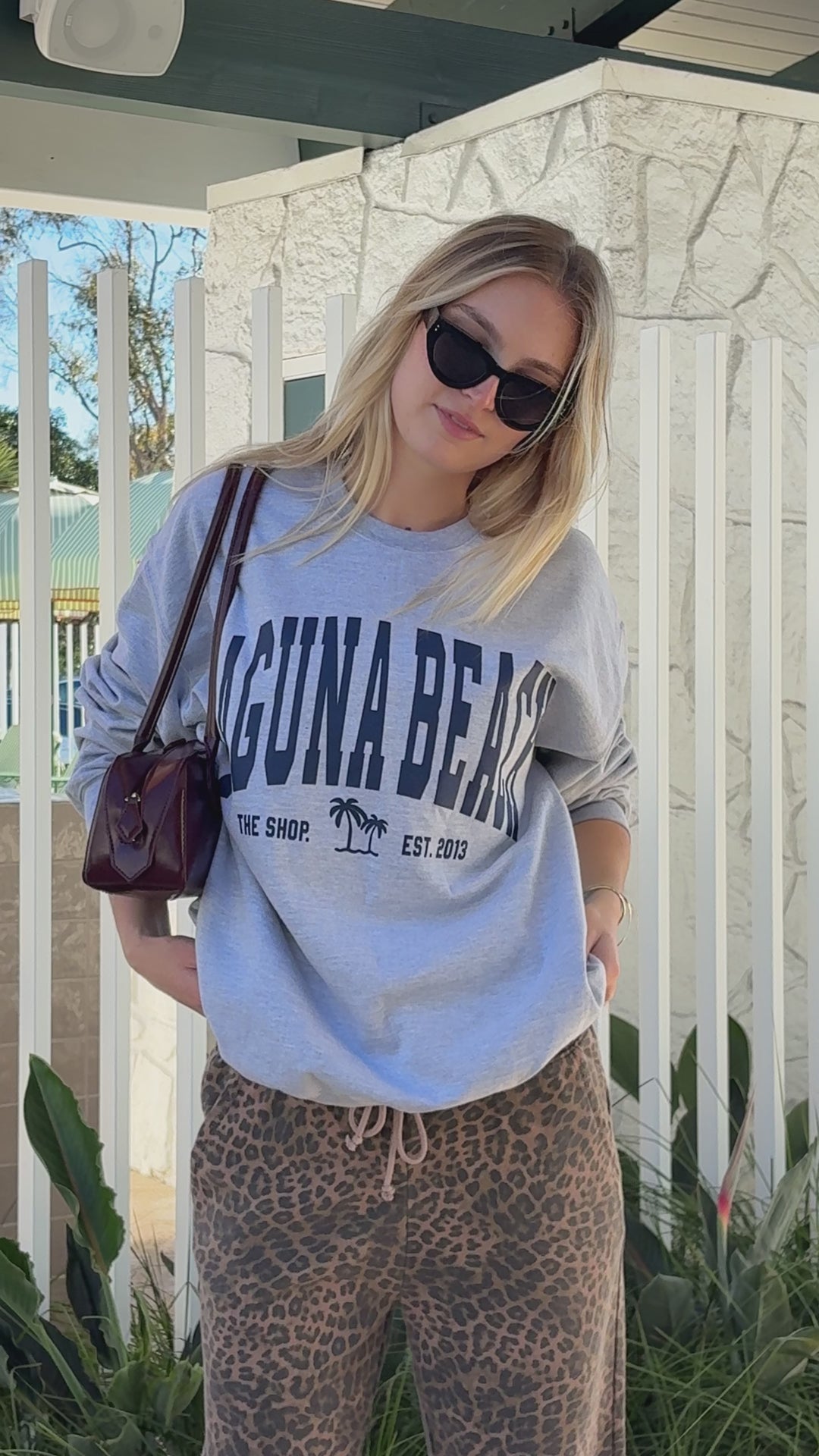 THE SHOP CLASSIC Laguna Beach Varsity Crew Sweatshirt - More Colors Available