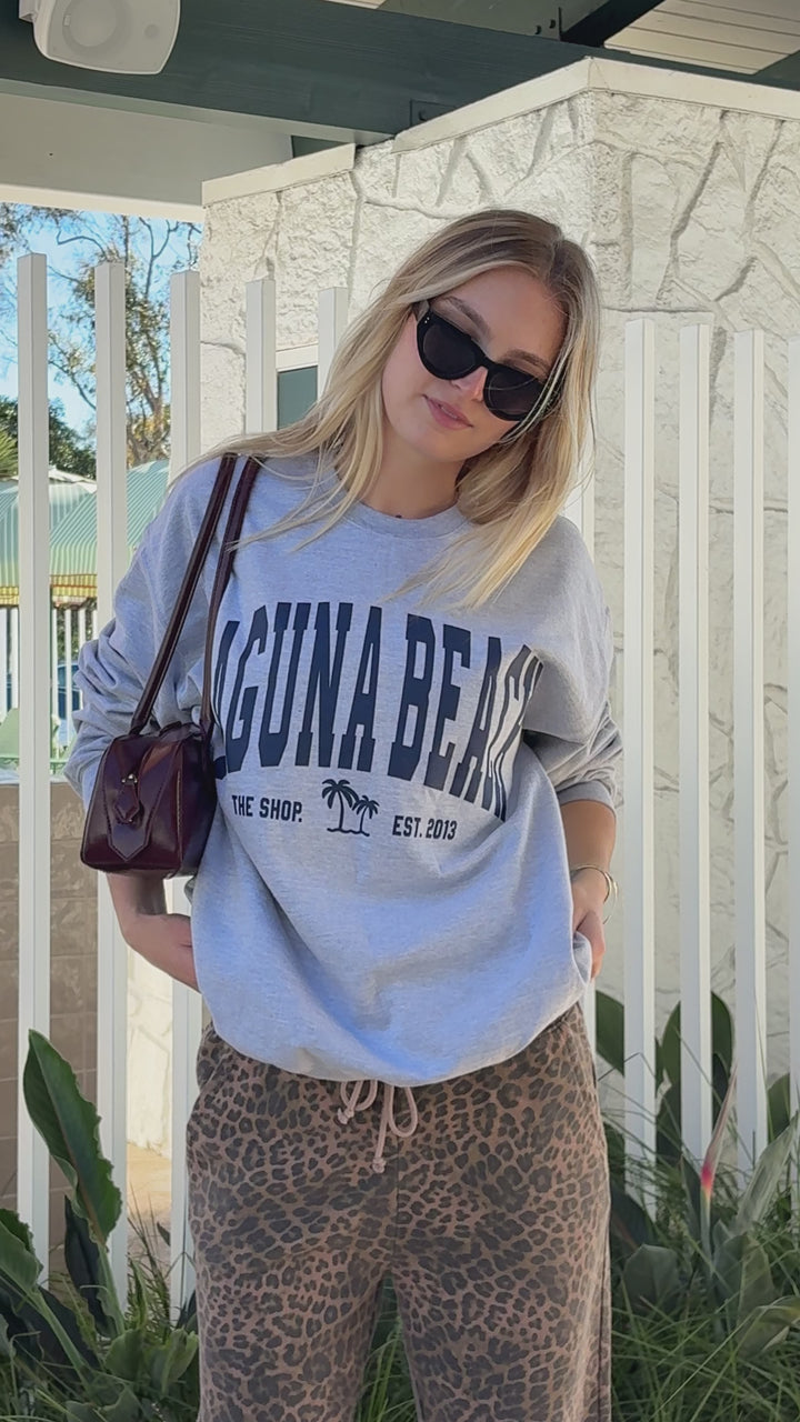 THE SHOP CLASSIC Laguna Beach Varsity Crew Sweatshirt - More Colors Available