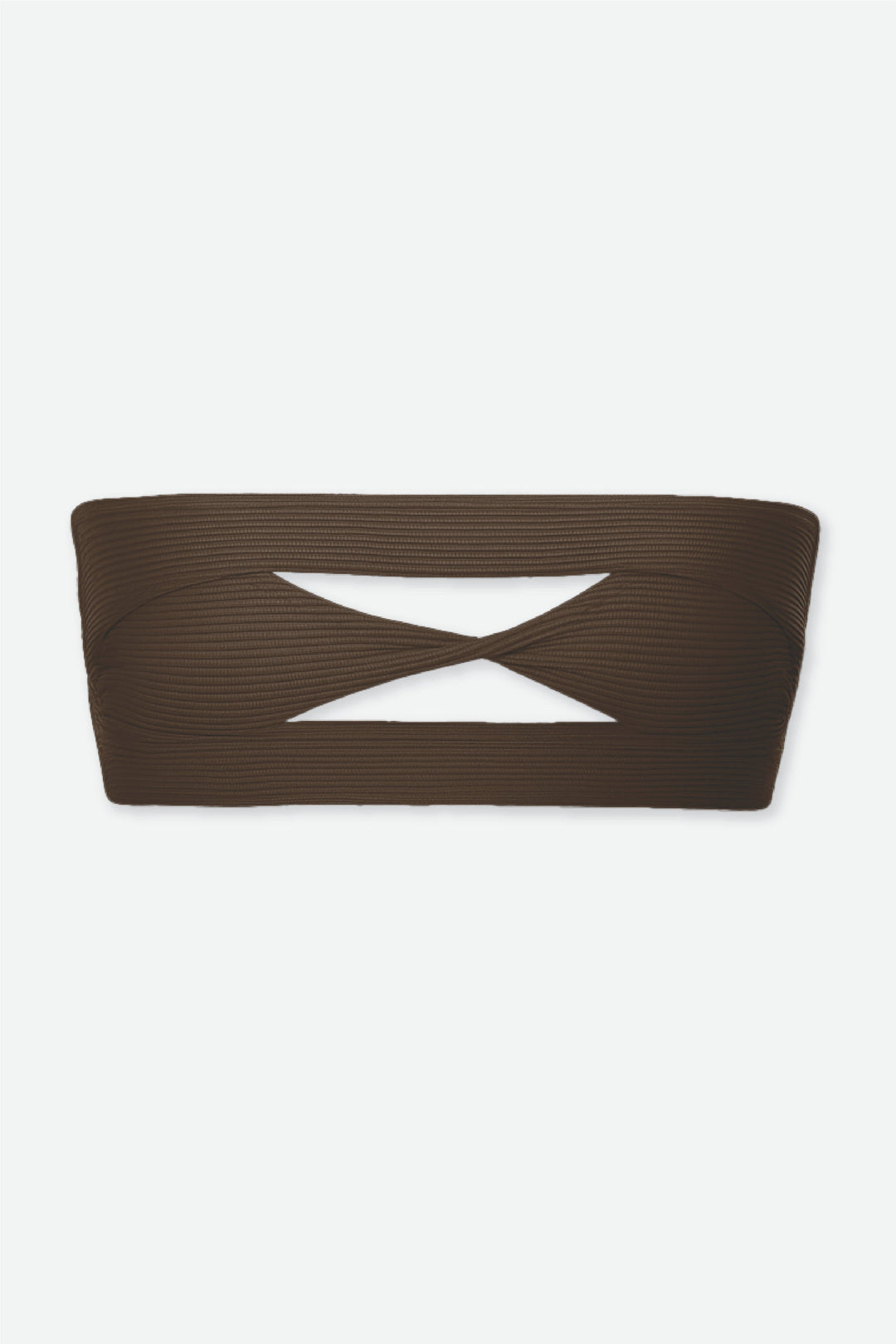 HYKAA Natalia Micro Rib Bandeau Top - More Colors Available