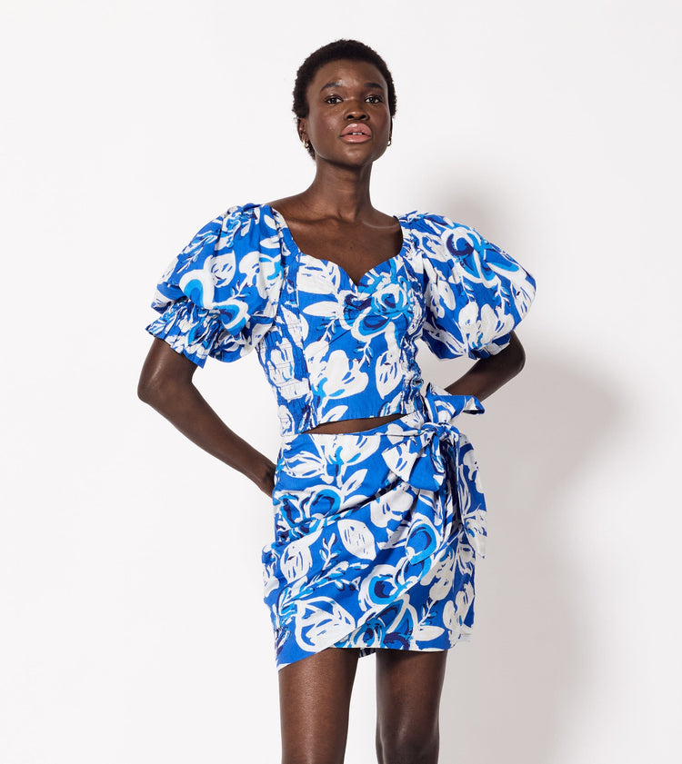 CLEOBELLA Rayna Puff Sleeve Top-The Shop Laguna Beach