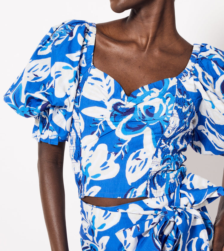 CLEOBELLA Rayna Puff Sleeve Top-The Shop Laguna Beach