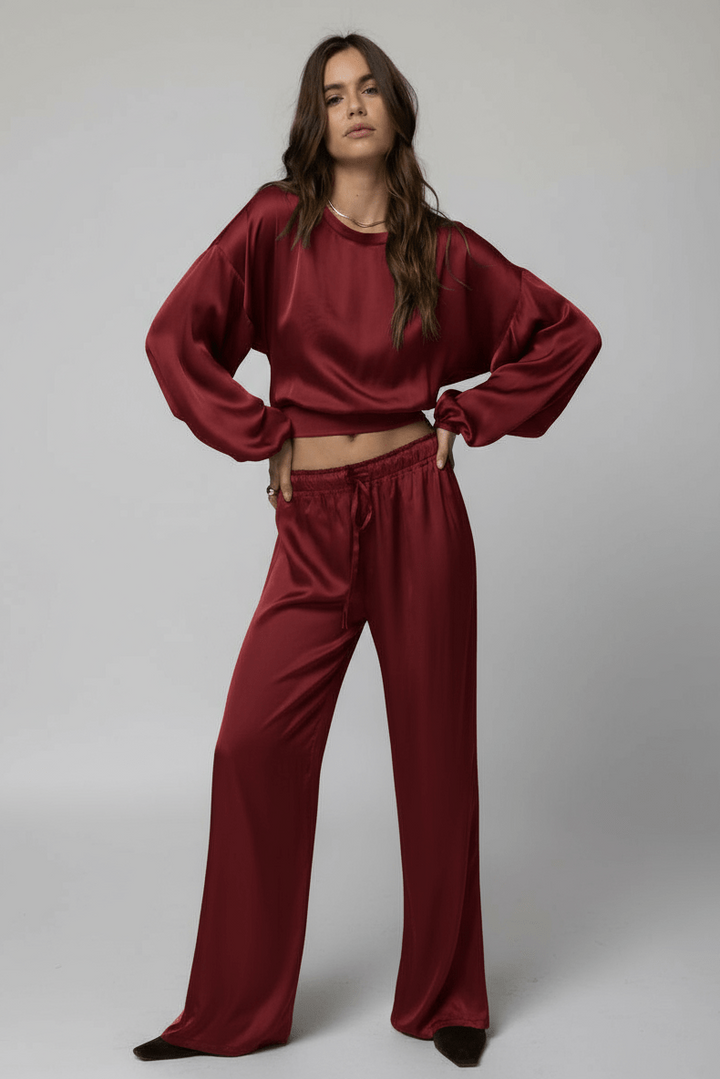 STILLWATER The Silky Venice Wide-Leg Pant-The Shop Laguna Beach
