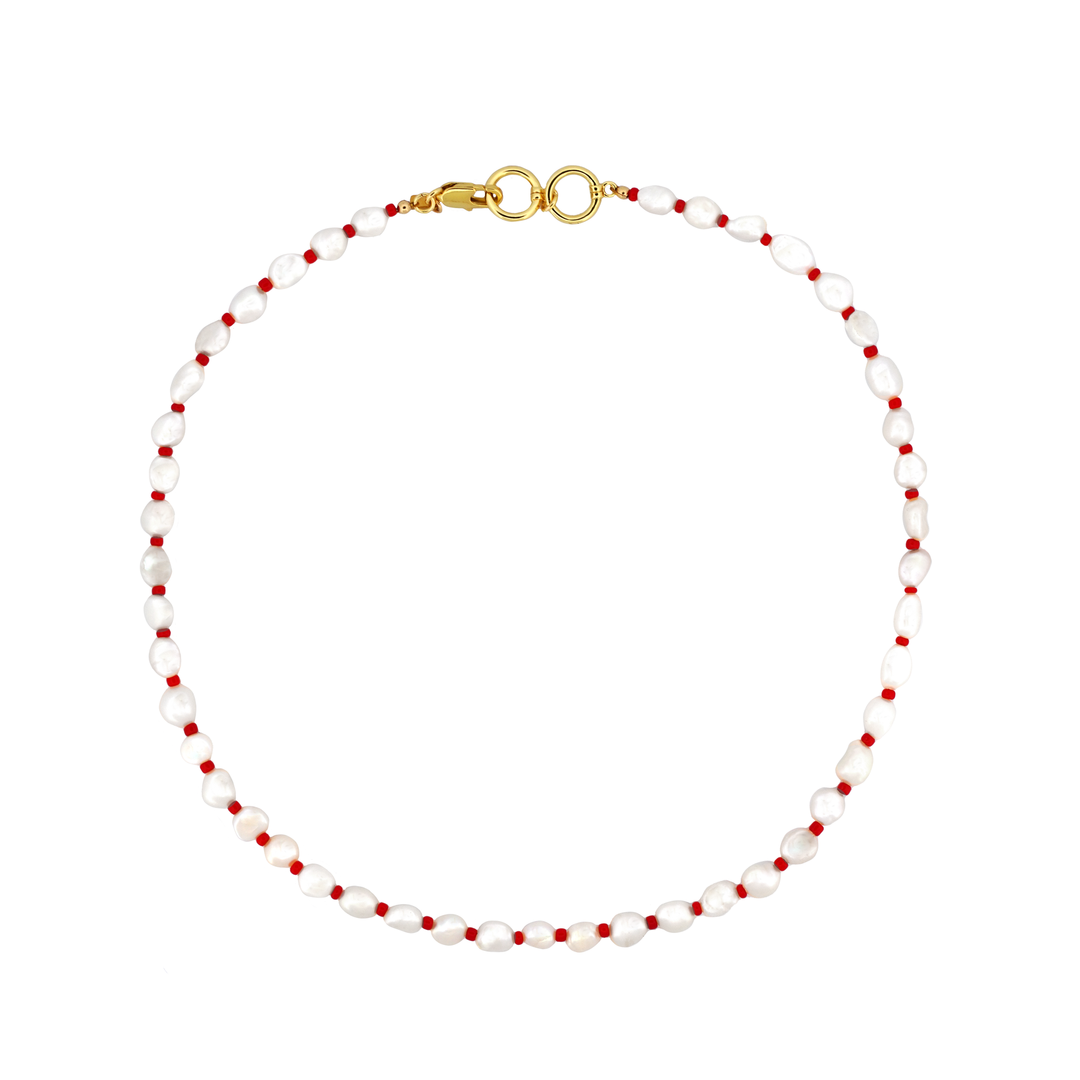 MAY MARTIN Helios Pearl Necklace-The Shop Laguna Beach