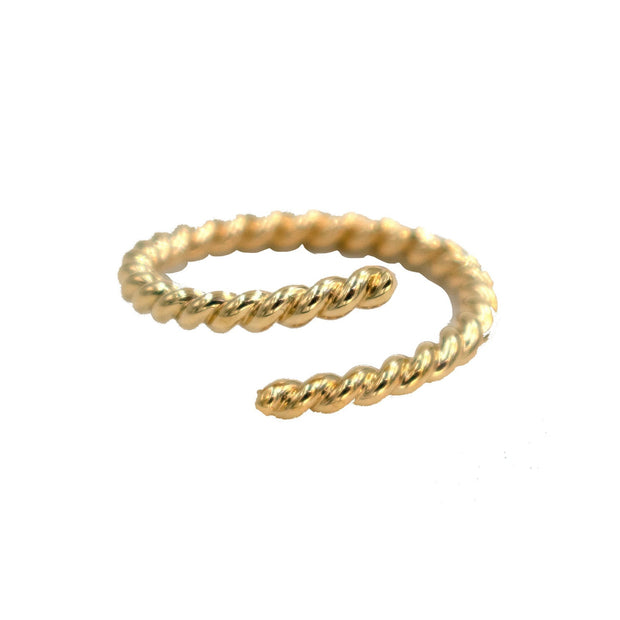 PARADIGM Rope Gold-Fill Wrap Ring