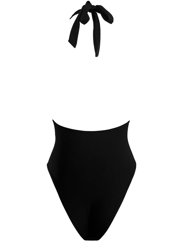 SLATE SWIM Selma Halter One Piece