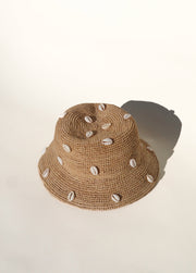 AUGUSTINE HAT CO. Puka Dot Cowry Shell Bucket Hat