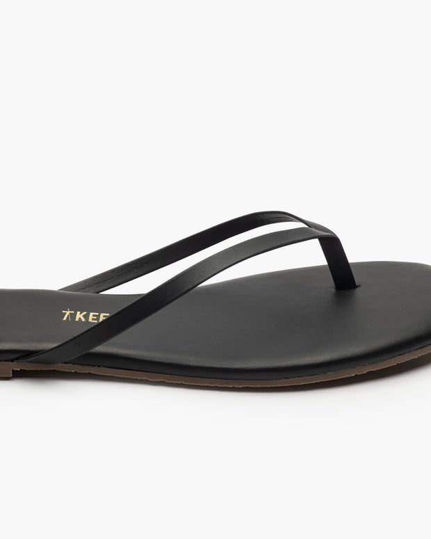 TKEES Lily Square-Toe Sandals