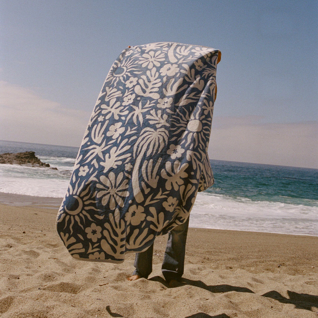 SLOWTIDE Sunny Premium Woven Towel - More Colors Available-The Shop Laguna Beach