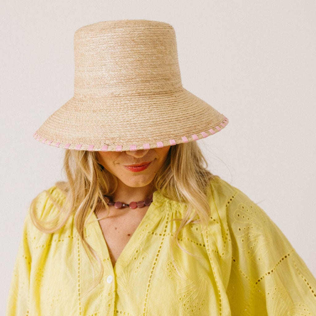SUNSHINE TIENDA Camila Stitched Bucket Hat