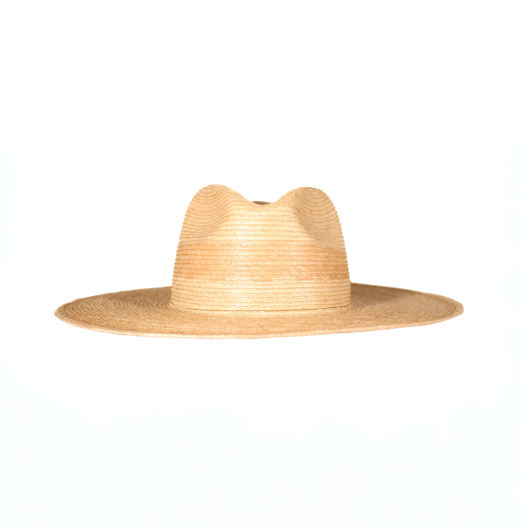 SUNSHINE TIENDA Jane Palm Straw Hat-The Shop Laguna Beach