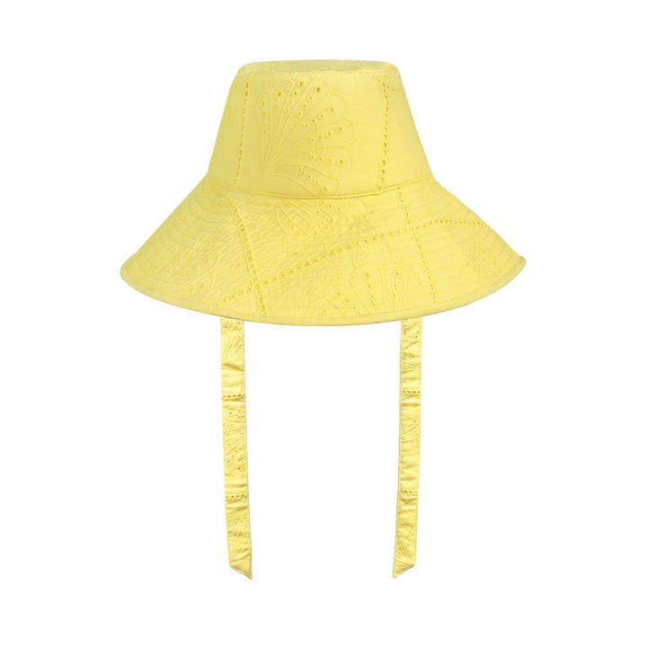 SUNSHINE TIENDA Shell Beachy Bucket Hat-The Shop Laguna Beach