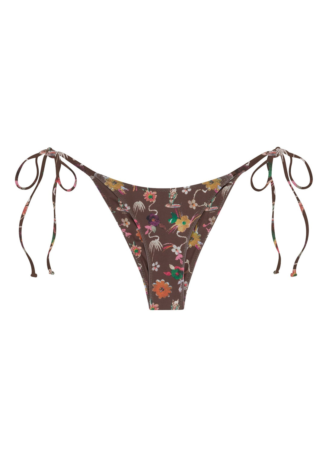 BABEN Surfin' Kitty Tamara Tie-Side Bottom-The Shop Laguna Beach