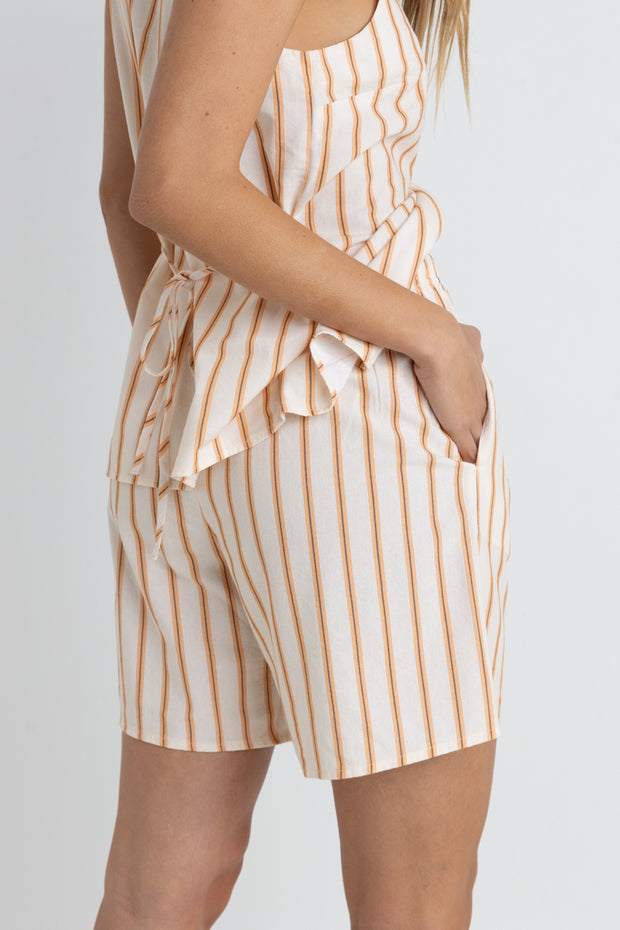 RHYTHM Tide Stripe Longline Short