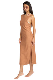 BILLABONG Eyelet Sun Midi Coverup Dress