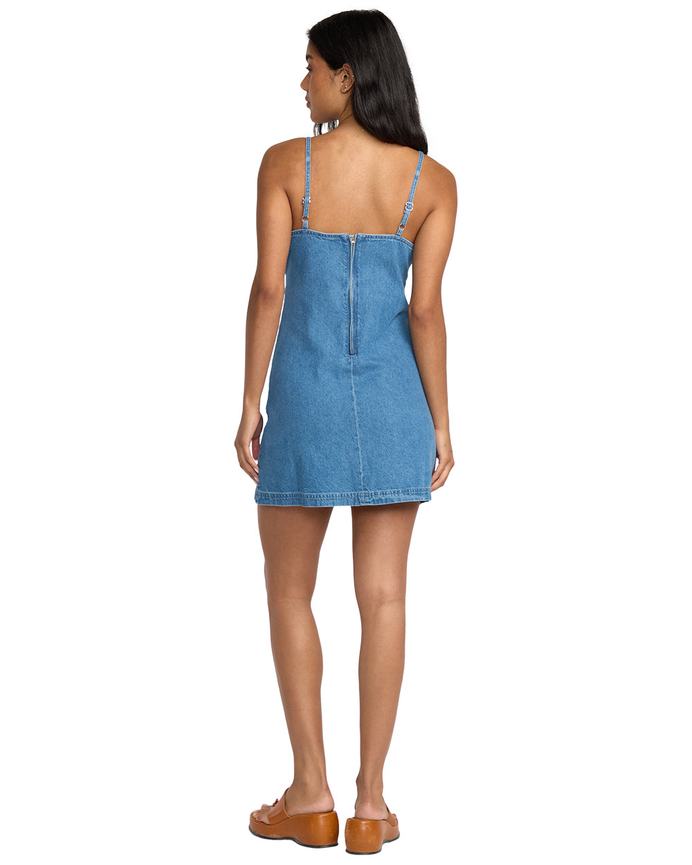 BILLABONG Indigo Skies Denim Dress-The Shop Laguna Beach