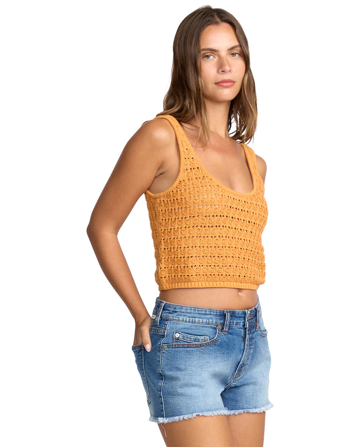 BILLABONG Hot Shot Crop Sweater Tank-The Shop Laguna Beach