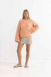RHYTHM Baklava Relaxed Sweater