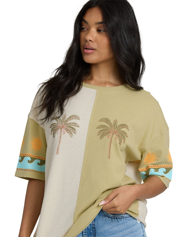 BILLABONG Split Palms Oversized Tee-The Shop Laguna Beach