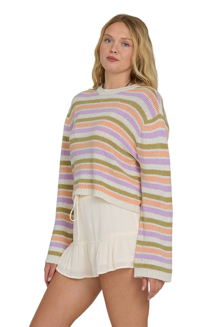 BILLABONG Bright Sol Stripe Sweater-The Shop Laguna Beach