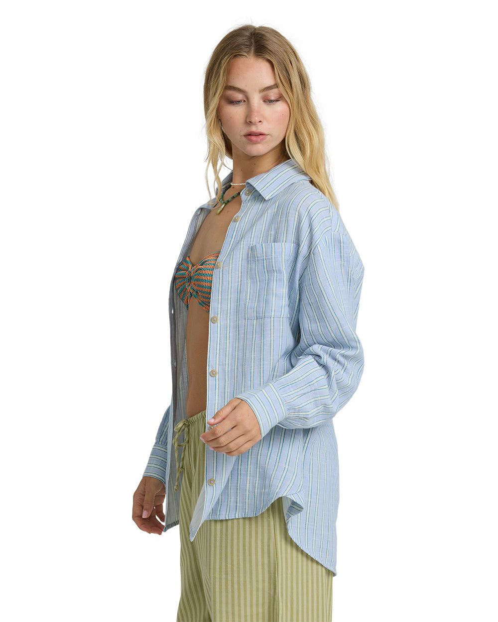 BILLABONG Wanderer Printed Long Sleeve Shirt-The Shop Laguna Beach