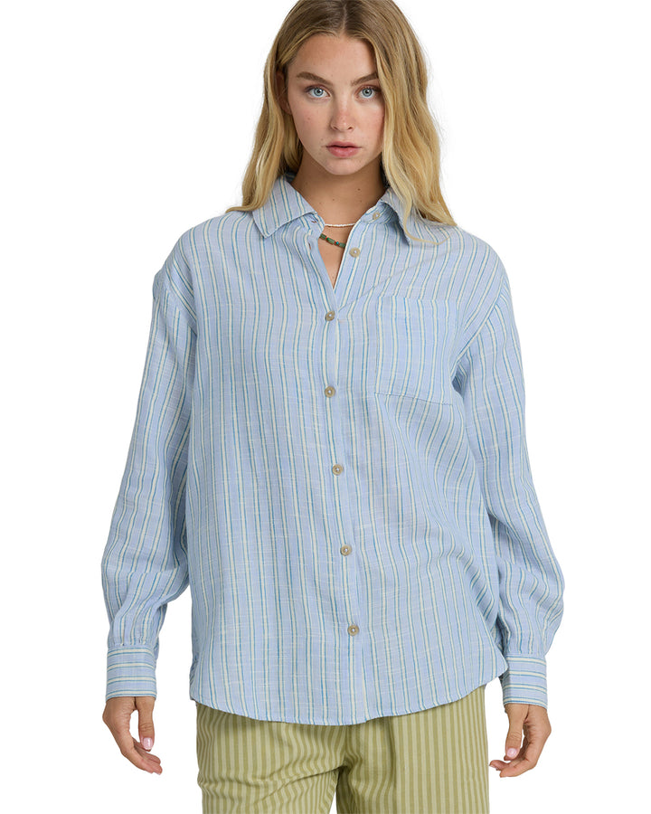 BILLABONG Wanderer Printed Long Sleeve Shirt-The Shop Laguna Beach