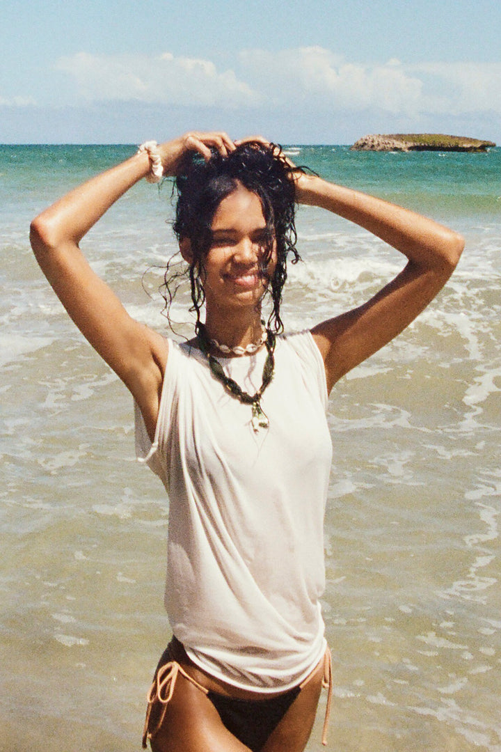 FREE PEOPLE Nina Short Sleeve Tee