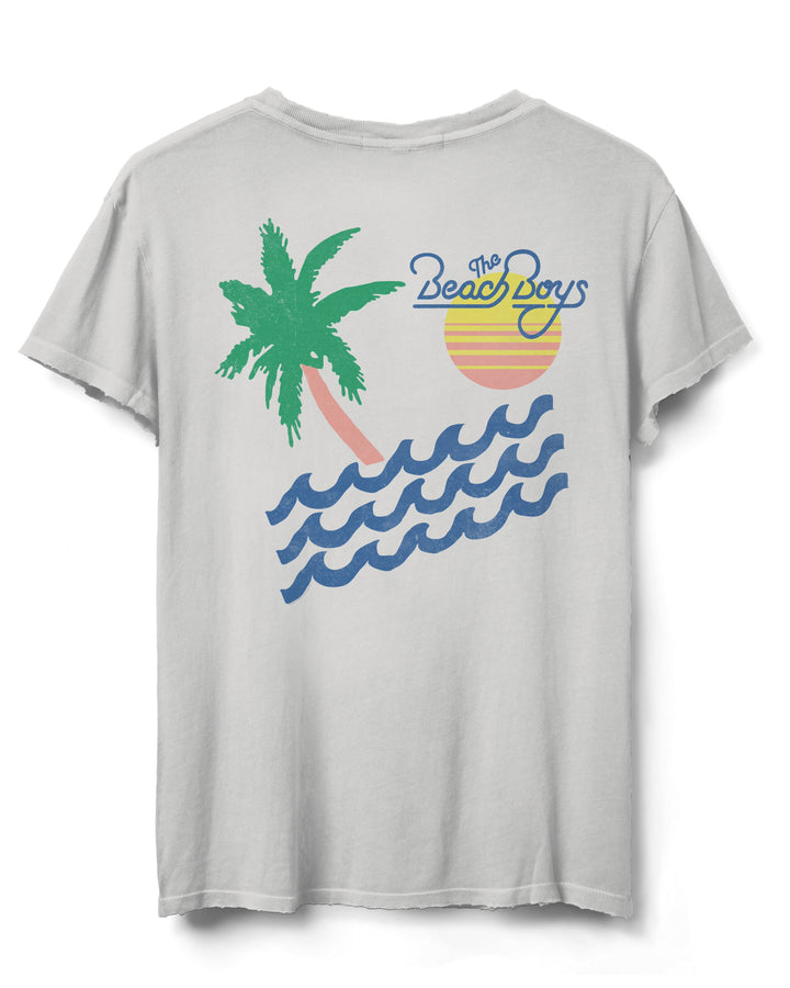 JUNK FOOD Palm + Waves Beach Boys Tee