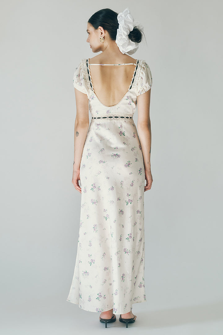 MAUDE CLUB Bambi Bias Maxi Dress-The Shop Laguna Beach