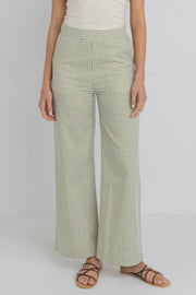 RHYTHM Lana Gingham Pant-The Shop Laguna Beach