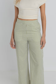 RHYTHM Lana Gingham Pant-The Shop Laguna Beach