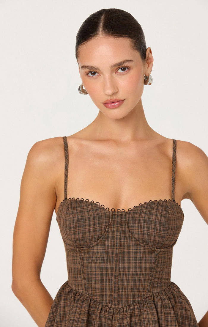 ASTR THE LABEL Baylin Demi Peplum Tank-The Shop Laguna Beach