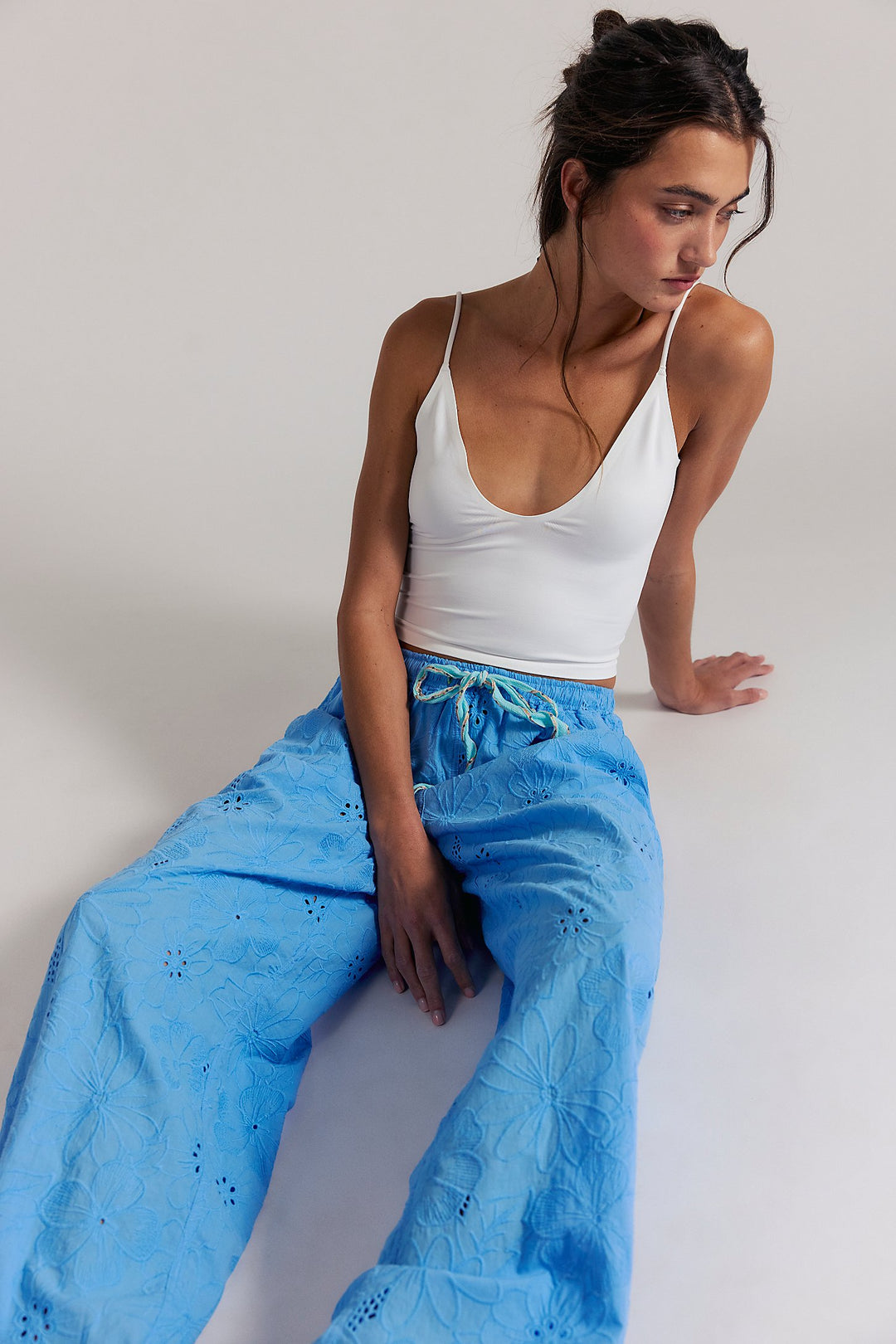 FREE PEOPLE Day Drift Eyelet Pant-The Shop Laguna Beach