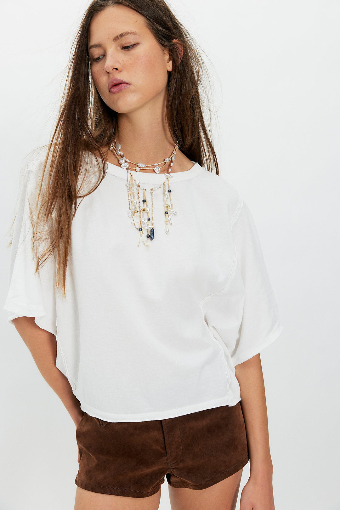 FREE PEOPLE Next Level Boxy Tee-The Shop Laguna Beach