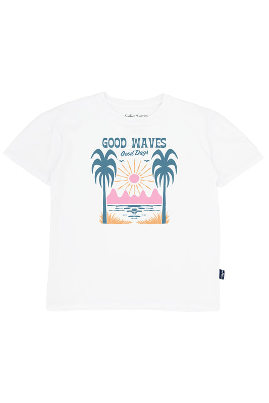 FEATHER 4 ARROW Girls Good Waves Billie T-Shirt-The Shop Laguna Beach