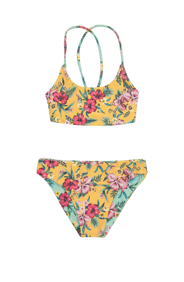 FEATHER 4 ARROW Girls Waverly Reversible Bikini Set-The Shop Laguna Beach