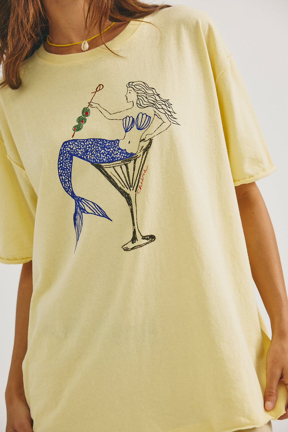 FREE PEOPLE Best Coast Oversized Tee-The Shop Laguna Beach