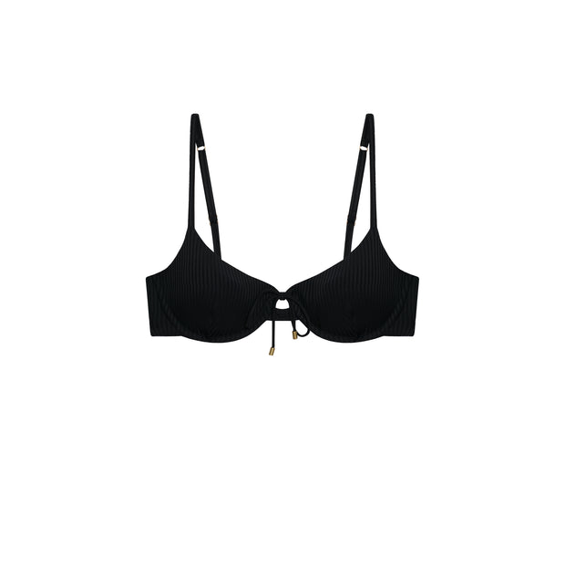 VITAMIN A Ada Rib Underwire Top-The Shop Laguna Beach