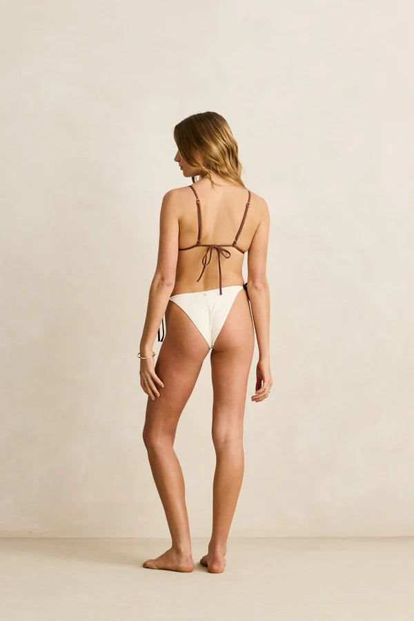 RHYTHM Lily Rib Contrast Tie-Side Bottom