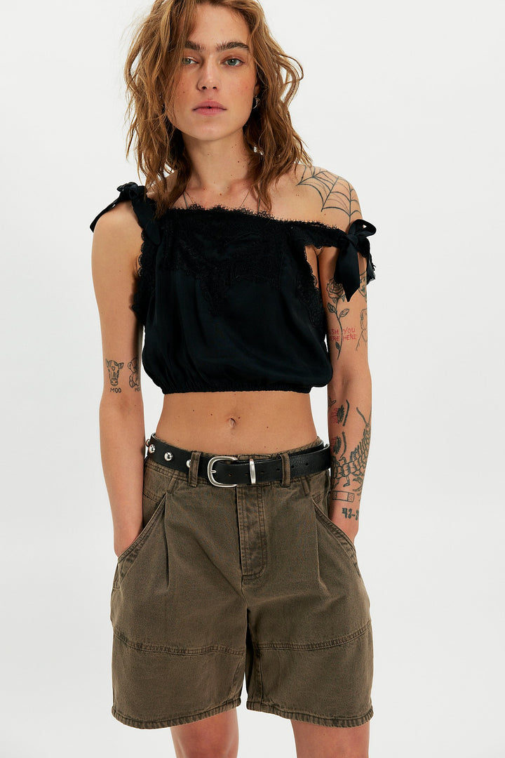 FREE PEOPLE Wild Rebel Barrel Short-The Shop Laguna Beach