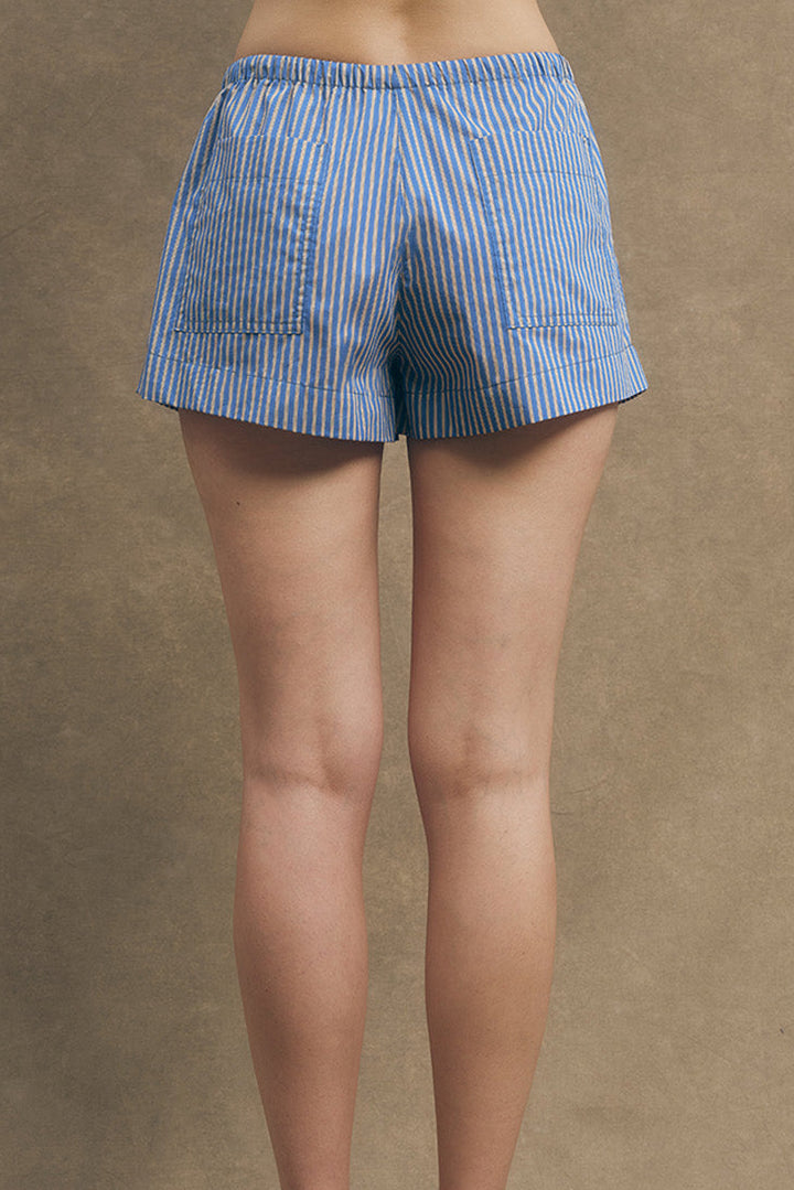 MAUDE CLUB Winnow Stripe Shorts-The Shop Laguna Beach