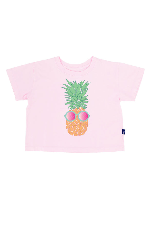 FEATHER 4 ARROW Pineapple Crop Tee-The Shop Laguna Beach