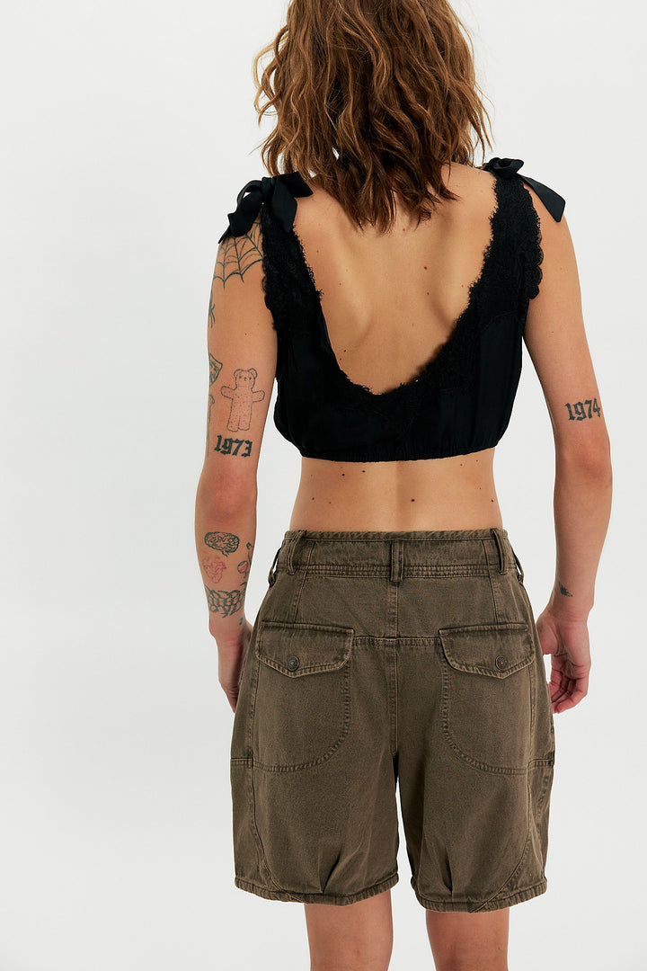 FREE PEOPLE Wild Rebel Barrel Short-The Shop Laguna Beach