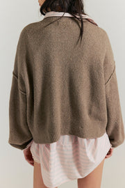 FREE PEOPLE Cool of the Night Cardigan Sweater-The Shop Laguna Beach