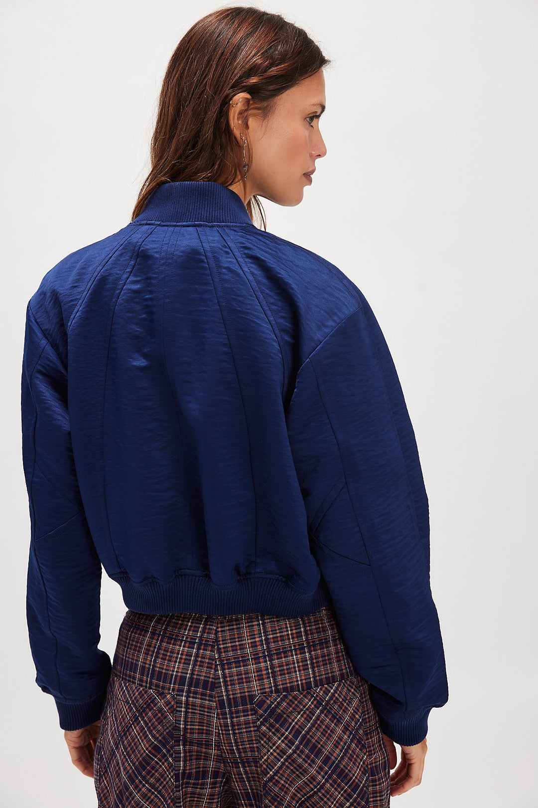 FREE PEOPLE Ellie Satin Bomber Jacket-The Shop Laguna Beach