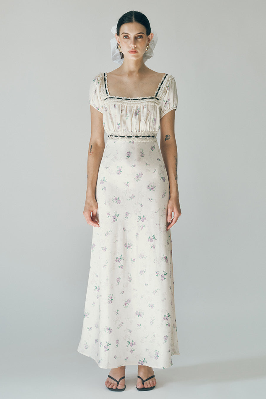MAUDE CLUB Bambi Bias Maxi Dress-The Shop Laguna Beach