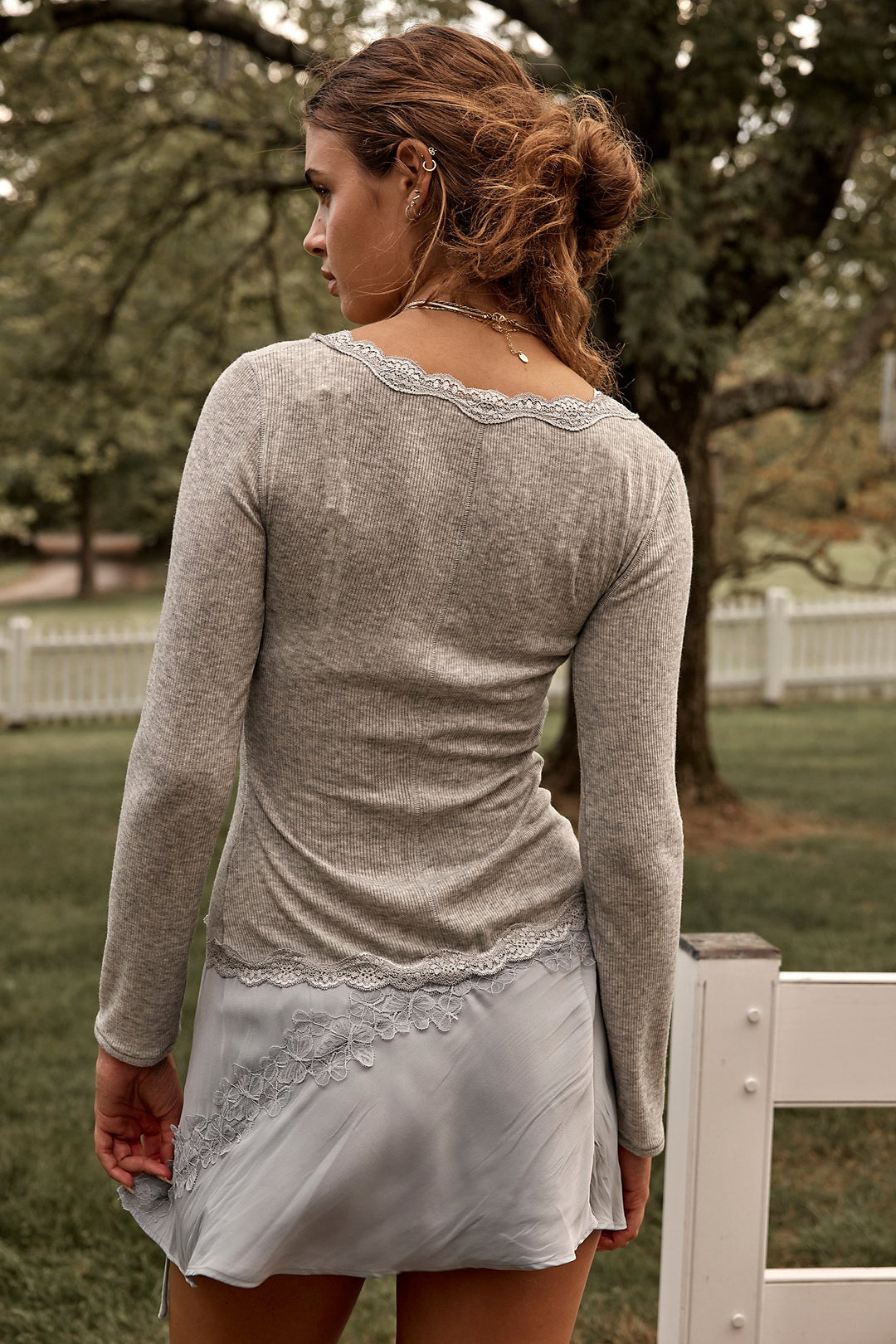 FREE PEOPLE Big Love Long Sleeve Buttoned Tee-The Shop Laguna Beach