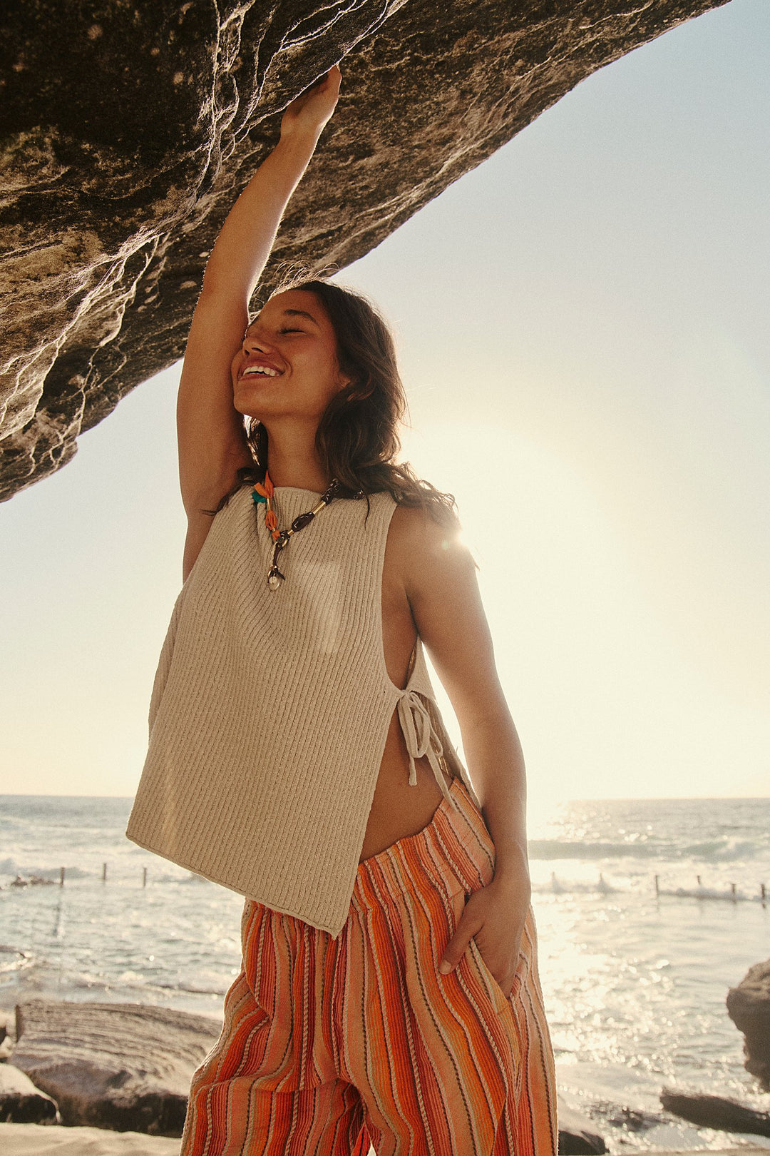 FREE PEOPLE Lizzie Sweater Tank-The Shop Laguna Beach