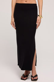 Z SUPPLY Jalen Stretch Midi Skirt-The Shop Laguna Beach