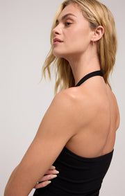 Z SUPPLY Raya Stretch Halter Top-The Shop Laguna Beach